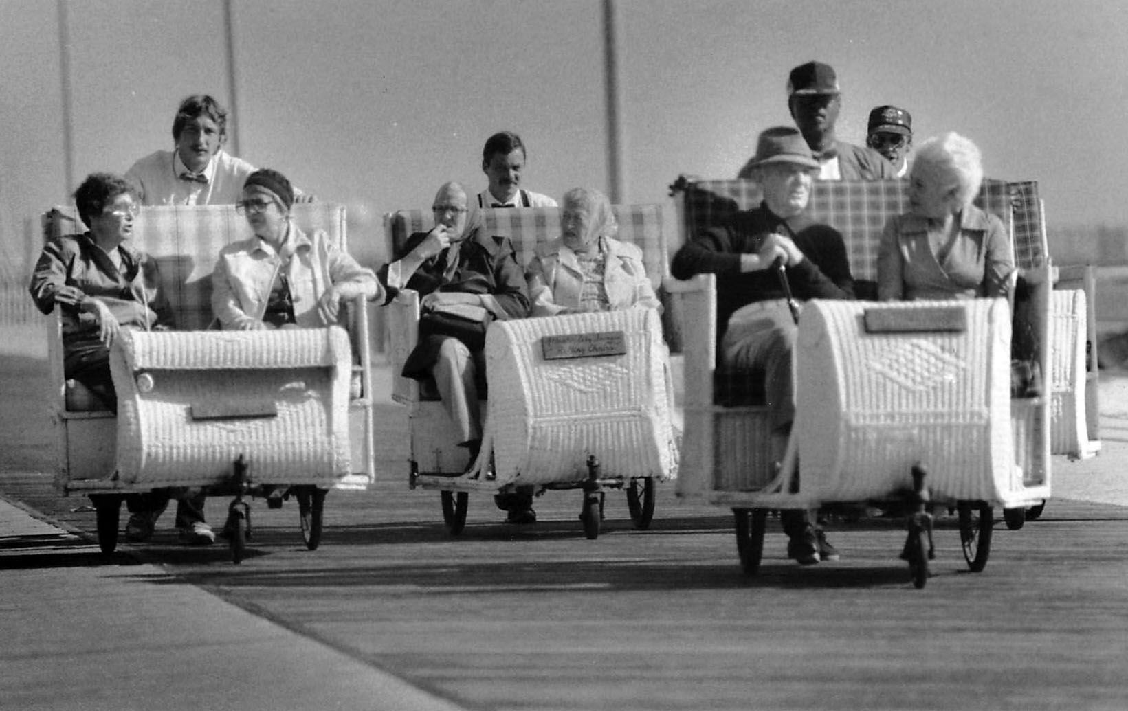 Historic rolling chairs